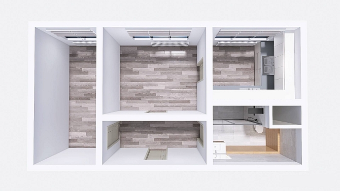 Prodej bytu 2+1 43 m², Ladislava Hosáka, Ostrava-Bělský Les